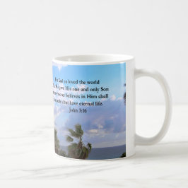 INSPIRIER JOHN 3:16 FOTO KAFFEETASSE