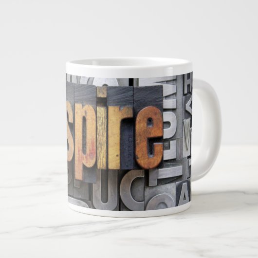 Inspirier Jumbo-Tasse (Vorderseite Rechts)