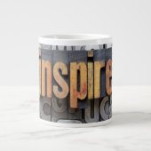 Inspirier Jumbo-Tasse (Vorderseite)