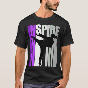 Inspirier Karate Sparring Geburtstagskompe T-Shirt