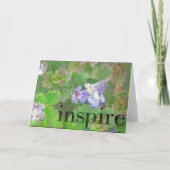 Inspirier Karte (Vorderseite)