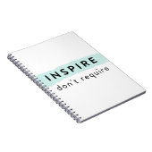Inspirier, kein AAC-Notebook erforderlich Notizblock (Rechte Seite)