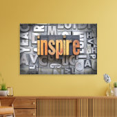 Inspirier Leinwanddruck (Insitu (Wohnzimmer))