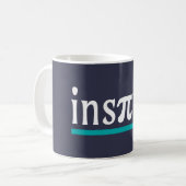 Inspirier Math Pun Funny Inspiration Kaffeetasse (Vorderseite Links)