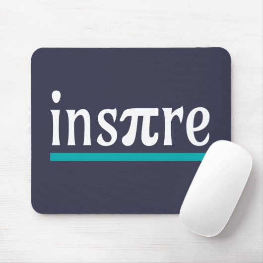 Inspirier Math Pun Funny Inspiration Mousepad (Mit Mouse)
