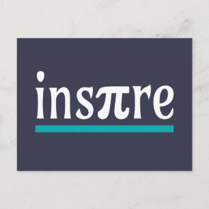 Inspirier Math Pun Funny Inspiration Postkarte