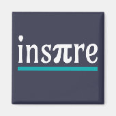 Inspirier Mathe Pun Funny Inspiration Magnet (Vorne)