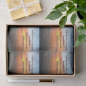 INSPIRIER MATTHEW 19:26 SONNENDESIGN SEIDENPAPIER (Geschenk)
