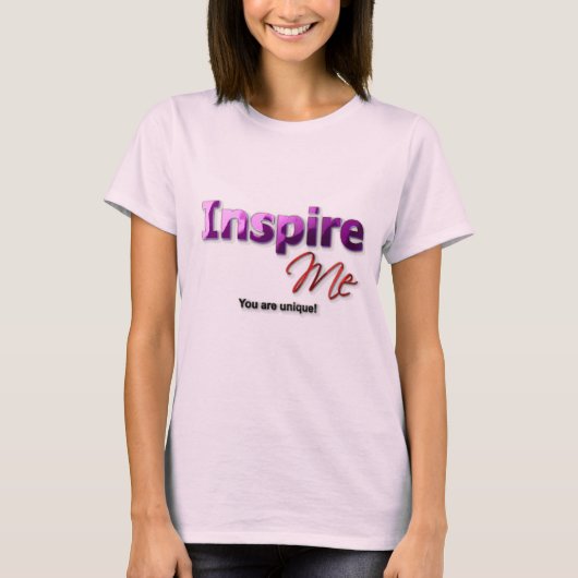 Inspirier mir Bio Shirt für Frauen (Vorderseite)