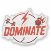 INSPIRIER - Motivierend Sportaufkleber Aufkleber (Vorderseite)