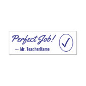 Inspirier "Perfect Job!" + Name des benutzerdefini Permastempel (Design)