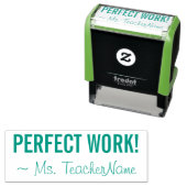 Inspirier "PERFEKTE ARBEIT!" + Benutzerdefinierter Permastempel (Beispiel)