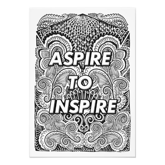 INSPIRIER - positives Angebot Fotodruck (Vorne)