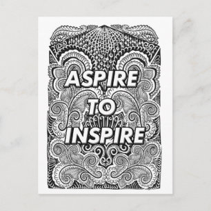 INSPIRIER - positives Angebot Postkarte