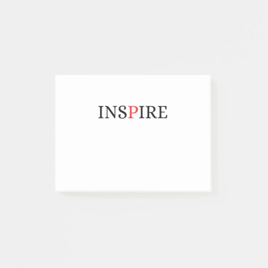 INSPIRIER POST-IT KLEBEZETTEL (Vorderseite)