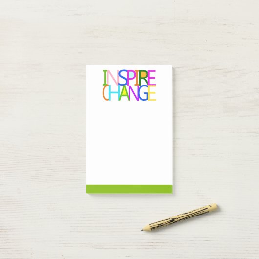 INSPIRIER POST-IT KLEBEZETTEL (Auf Schreibtisch)