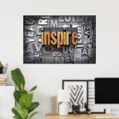 Inspirier Poster (Heimbüro)