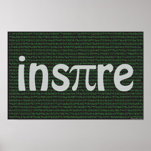 "Inspirier" Poster, 14" x 11" Poster (Vorne)