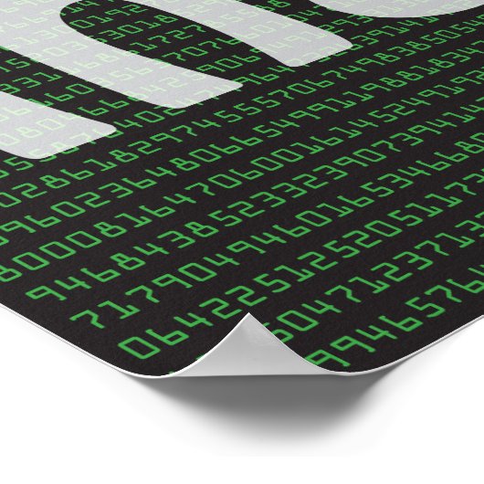 "Inspirier" Poster, 14" x 11" Poster (Ecke)