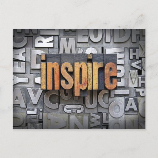 Inspirier Postkarte (Vorderseite)