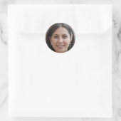 Inspirier Runder Aufkleber (Tasche)