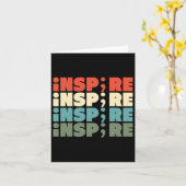 Inspirier Semicolon Suicide Awareness Project2 Karte (Gelbe Blume)
