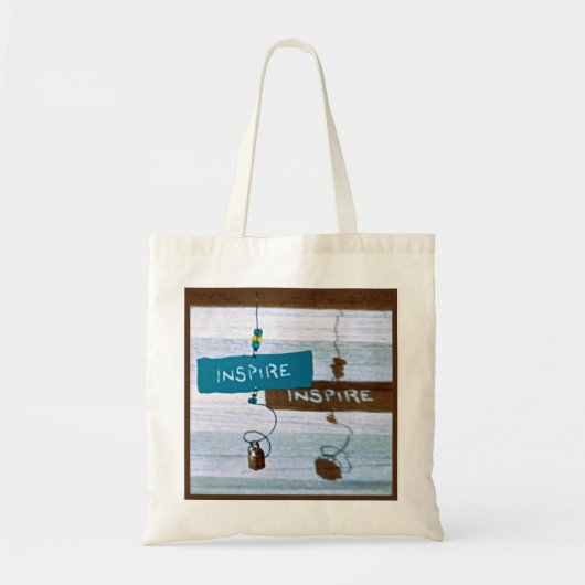 Inspirier Tote Bag Tragetasche (Vorne)