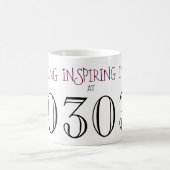 Inspirier um 30 30 Geburtstagsgeschenk Kaffeetasse (Mittel)