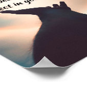 Inspirier und motiviere mit unserem phantastischen poster (Ecke)