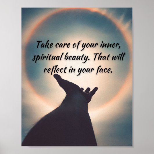 Inspirier und motiviere mit unserem phantastischen poster (Vorne)