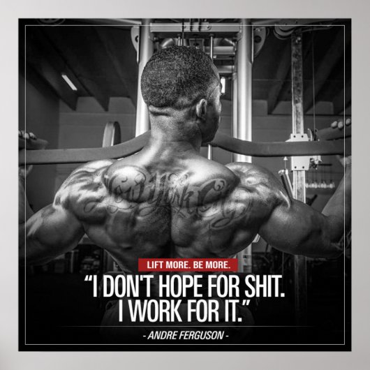 Inspirier-Zitat - Motivierend Poster erstellen (Vorne)