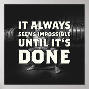 Inspirier-Zitat - Motivierend Poster erstellen