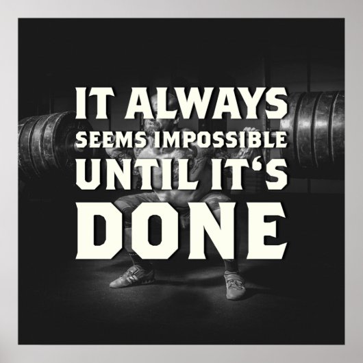 Inspirier-Zitat - Motivierend Poster erstellen (Vorne)