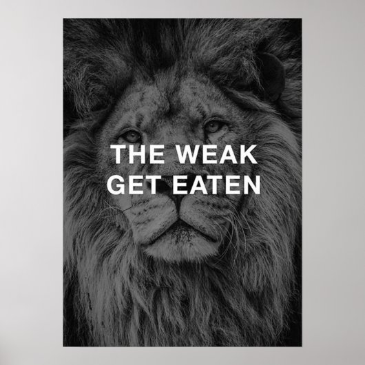 Inspirier-Zitat - Motivierend Poster erstellen (Vorne)