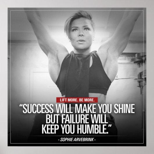 Inspirier-Zitat - Motivierend Poster erstellen (Vorne)