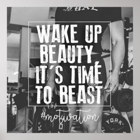 Inspirier-Zitat - Motivierend Poster erstellen (Vorne)