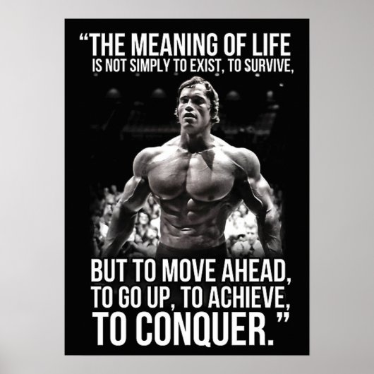 Inspirier-Zitat - Motivierend Poster erstellen (Vorne)