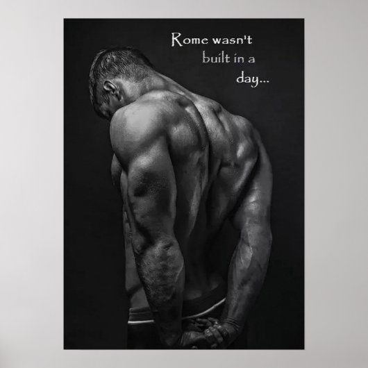 Inspirier-Zitat - Motivierend Poster erstellen (Vorne)