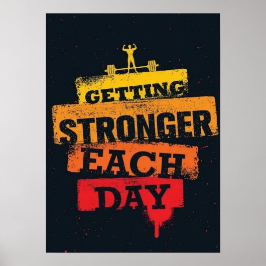 Inspirier-Zitat - Motivierend Poster erstellen (Vorne)