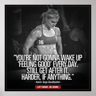 Inspirier-Zitat - Motivierend Poster erstellen