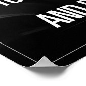 Inspirier-Zitat - Motivierend Poster erstellen (Ecke)