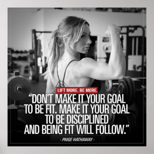 Inspirier-Zitat - Motivierend Poster erstellen