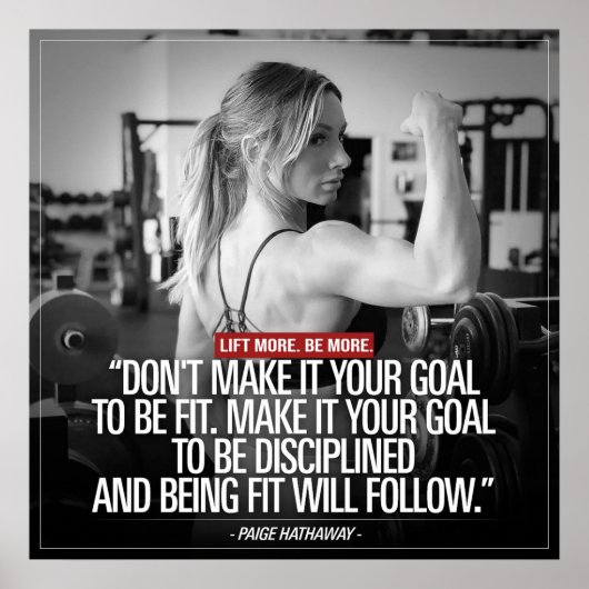 Inspirier-Zitat - Motivierend Poster erstellen (Vorne)