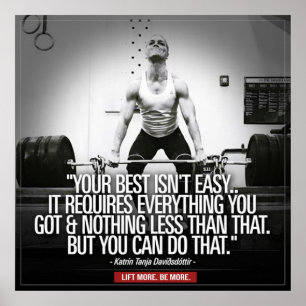 Inspirier-Zitat - Motivierend Poster erstellen