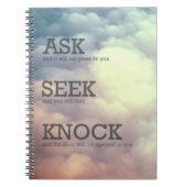 Inspirieren des Scripture-Notizbuches Notizblock (Vorderseite)