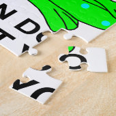 Inspirieren des Yoga-Frosch-Entwurfs Puzzle (Seite)