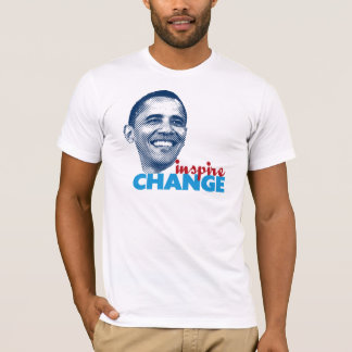 Inspirieren Sie Änderung - Barack Obama T-Shirt