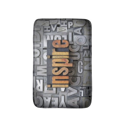 Inspirieren Sie Badematte (Vorderseite Vertikal)