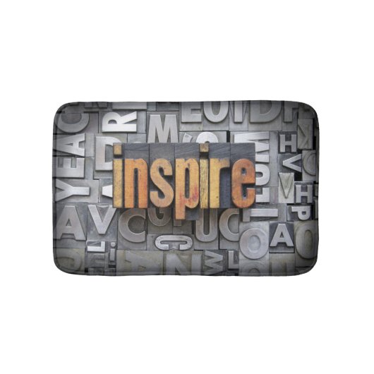 Inspirieren Sie Badematte (Vorderseite)