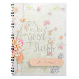 Inspirieren Sie - beschließen Sie, das gute Notizblock